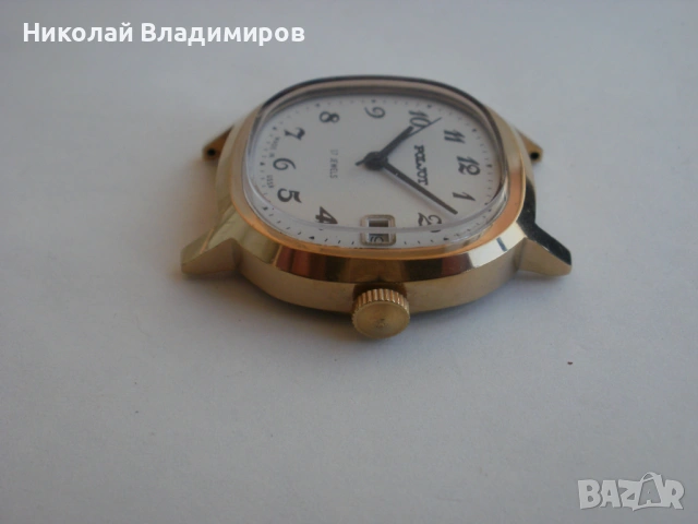 Полет Poljot 2614 мъжки руски перфектен позлатен ръчен часовник, снимка 4 - Мъжки - 53643676