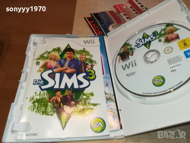 NINTENDO WII SIMS 3 GAME-ВНОС GERMANY 1703251541, снимка 6 - Игри за Nintendo - 49529881