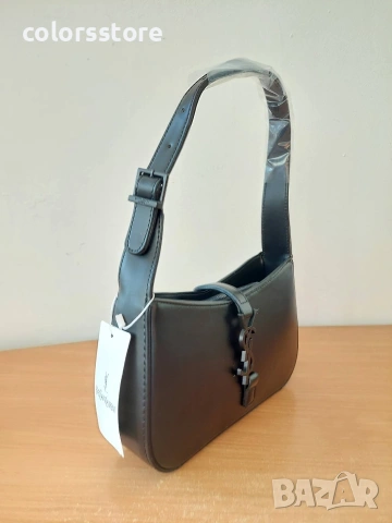 Черна чанта YSL - K-600, снимка 2 - Чанти - 35345132