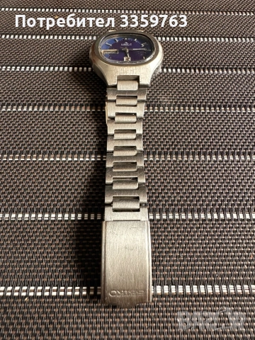 ⌚ VINTAGE SEIKO 5 AUTOMATIC 7019 – СИН/ЛИЛАВ ЦИФЕРБЛАТ – 21 JEWELS – РЯДЪК МОДЕЛ, снимка 4 - Мъжки - 54098346