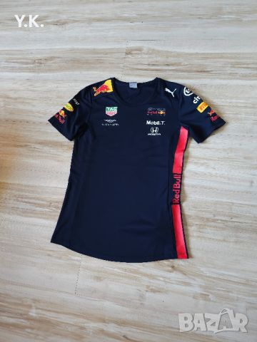 Оригинална дамска тениска Puma x Red Bull F1 Racing, снимка 2 - Тениски - 46272206