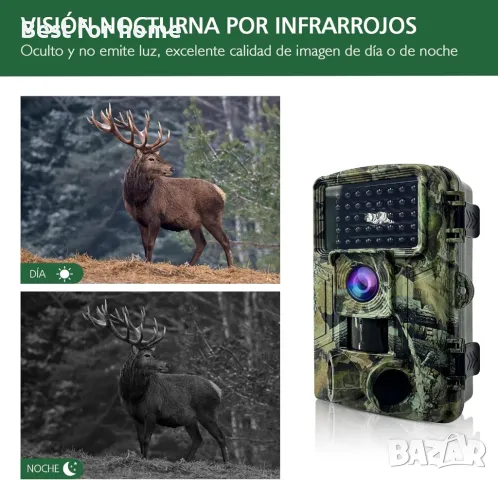 Ловна камера висок клас HAZA PR800 -58MP+ КАРТА SD 32 GB, снимка 4 - Оборудване и аксесоари за оръжия - 47443455