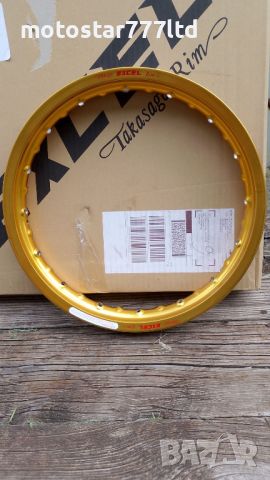 Обръч заден Excel 1.60x14/32спици/gold Rm85/Yz80/Crf150, снимка 1 - Части - 45998971