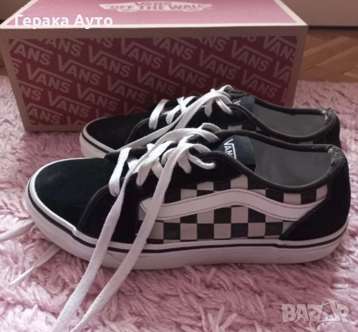 Vans обувки, черно и бяло, снимка 2 - Маратонки - 51260699