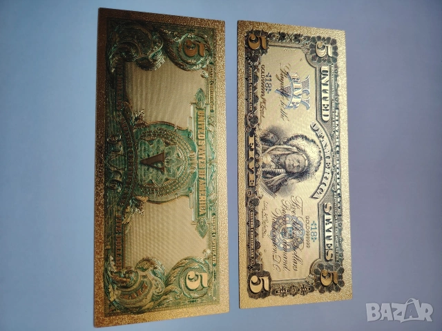 1 позлатен долар, снимка 6 - Нумизматика и бонистика - 20717297