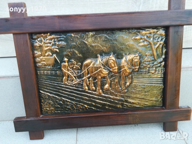 КАРТИНА-54Х40СМ-КОНЕ/ОРАН 1010251635