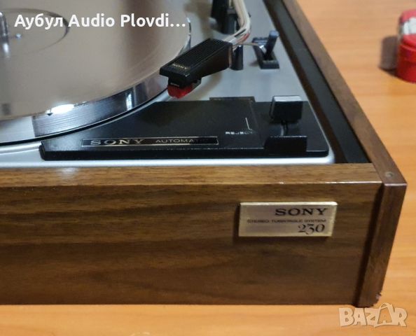 SONY New Stereo Turntable System дек PS-230 Грамафон, снимка 4 - Грамофони - 45483863