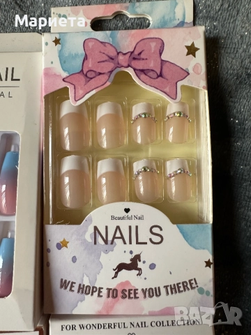 Изкуствени нокти , снимка 5 - Продукти за маникюр - 52652501