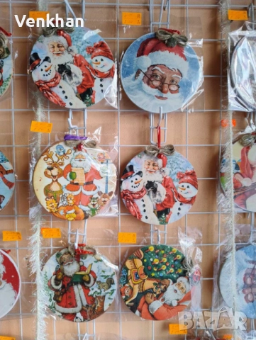 Коледни дървени украшения за дома., снимка 4 - Декорация за дома - 52827754