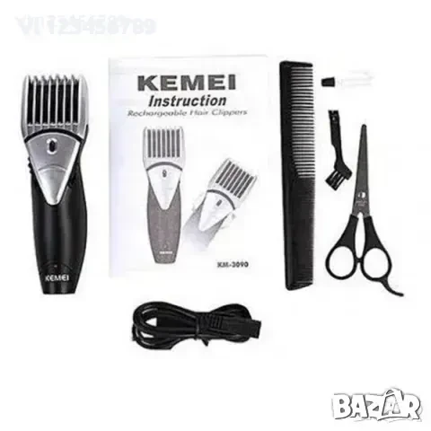 Машинка за подстригване Kemei KM-3060 ; тример, снимка 3 - Тримери - 50748076