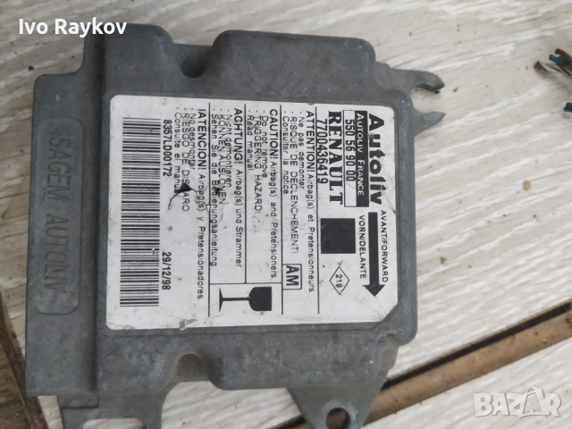 Airbag модул , сензор  зa Renault Scenic - 7700436419A , 550569000