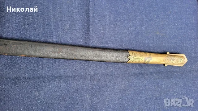 Морска, флот офицерска сабя Англия, Великобритания модел 1827, снимка 3 - Антикварни и старинни предмети - 50305298