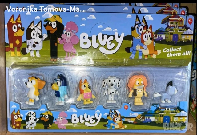 Фигурки на Блуи 4см-7см, снимка 1