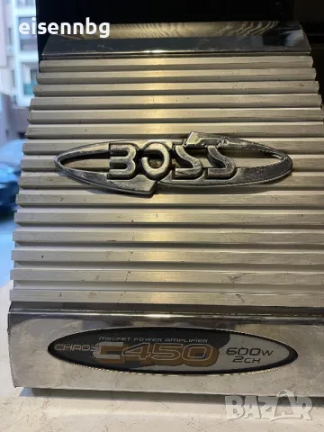 Boss Chaos C450 2 канала 600 W усилвател за кола, снимка 1 - Ресийвъри, усилватели, смесителни пултове - 48045354