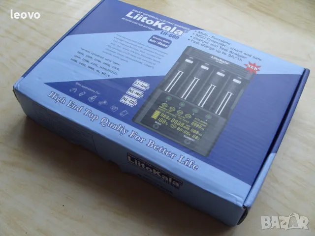 Професионално интелигентно зарядно - LiitoKala Lii-600.  Българско ръководство, снимка 2 - Батерии, зарядни - 50104517