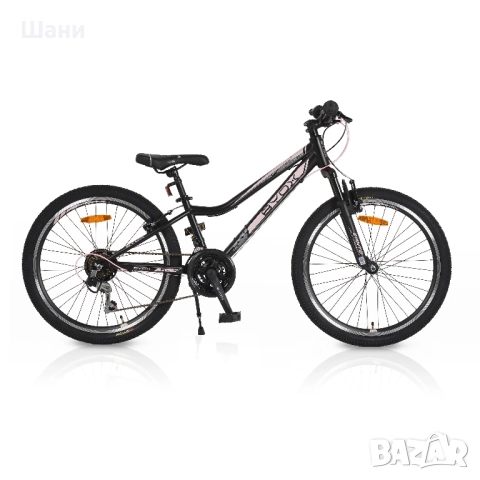 Велосипед 24" Zante pink, снимка 2 - Велосипеди - 51610229