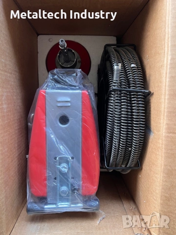 Машина за отпушване на канализация Vevor D250, снимка 5 - Други машини и части - 53763875