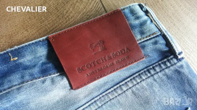 SCOTCH & SODA RALSTON Jeans Размер 33/32 мъжки дънки 13-63, снимка 5 - Дънки - 46971562