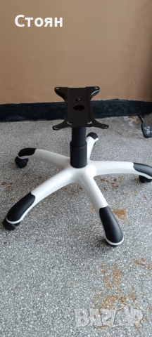 Кръстачка с колелца за геймърски стол с амортисьор, снимка 2 - Столове - 39077212
