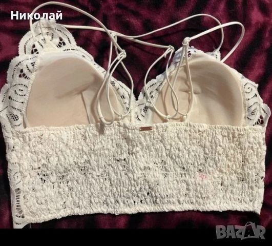 Victorias Secret Longline Lace топ, снимка 4 - Корсети, бюстиета, топове - 45707594