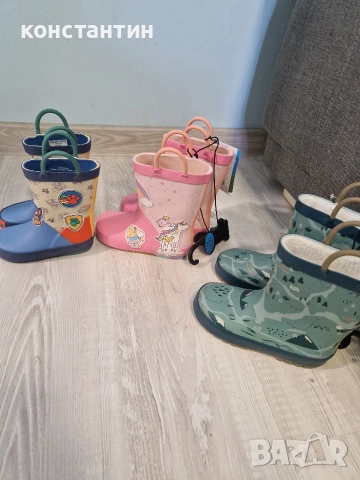 детски гумени ботуши
