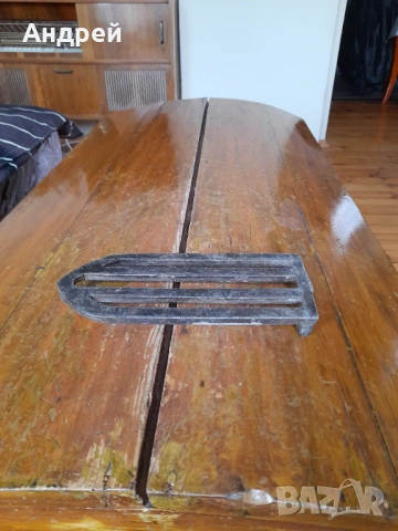 Стара скара за ютия на жар,поставка за ютия #2