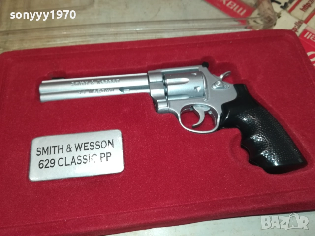SMITH & WESSON 629 CLASSIC PP МЕТАЛЕН ПИСТОЛЕТ ЗА КОЛЕКЦИЯ-ВНОС SWISS 2109251244 