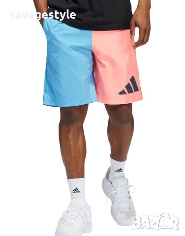 Мъжки къси панталони ADIDAS Performance Basketball Shorts Multicolor, снимка 1 - Къси панталони - 46466790