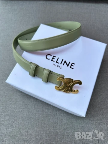 колан от естествена кожа в кутия celine 