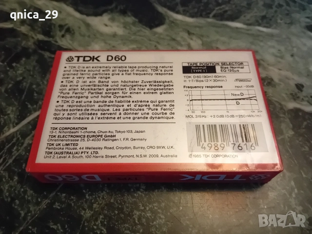 TDK D-60, снимка 2 - Декове - 54274345