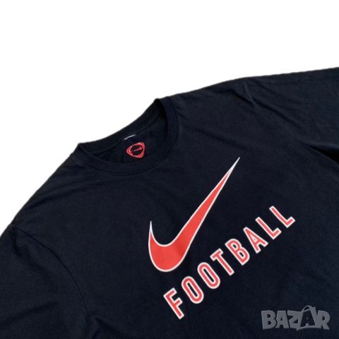 Оригинална мъжка тениска Nike Football | L размер, снимка 3 - Тениски - 46293294