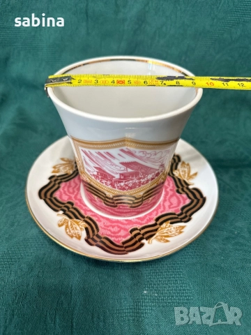 Лимитиран порцеланов сет на ЛФЗ Ломоносов, снимка 6 - Колекции - 52671325