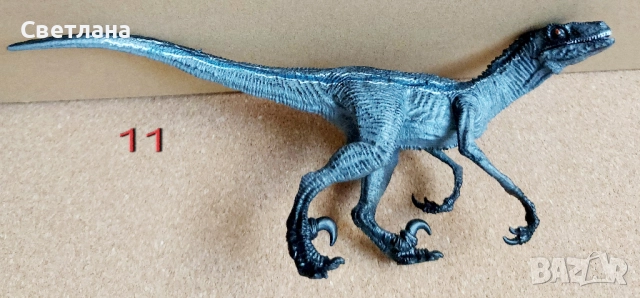 Фигурки на животни от юрския период с подвижни усти, снимка 11 - Фигурки - 52405301