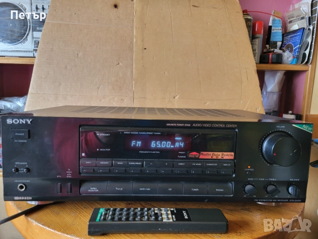 SONY STR-GX315 транзисторен ресийвър, снимка 2 - Ресийвъри, усилватели, смесителни пултове - 52185564