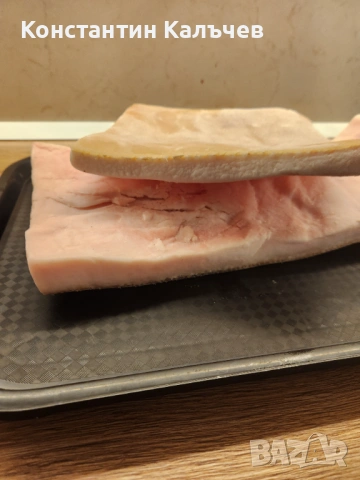 домашна сланина, 5 €/кг., снимка 2 - Домашни продукти - 53444722