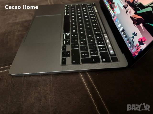 MacBook Pro M1 8GB 256GB перфектен с кутия, снимка 8 - Лаптопи за работа - 54043648