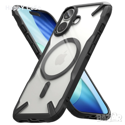 Apple iPhone 17 / Air / Pro / Pro Max / RINGKE FUSION X MagSafe Удароустойчив кейс гръб калъф, снимка 3 - Калъфи, кейсове - 51683090