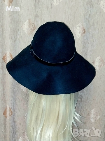 Дамски ,зимни,черни шапки с периферия , снимка 7 - Шапки - 52559652