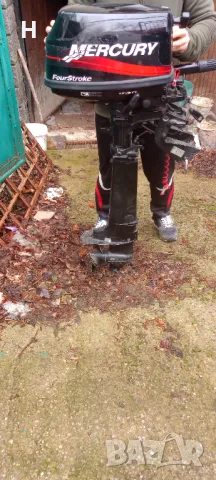 Извънбордов двигател Меркурий 6к.с, снимка 1