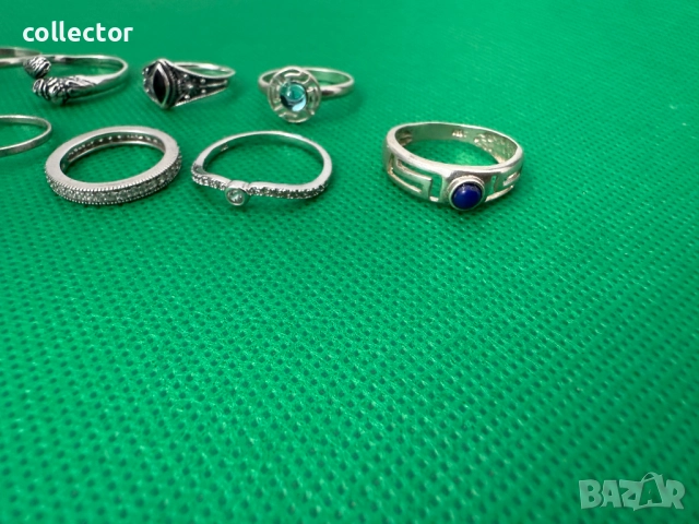 Сребърни пръстени от 20 до 25лв. №7442, снимка 5 - Антикварни и старинни предмети - 51943002