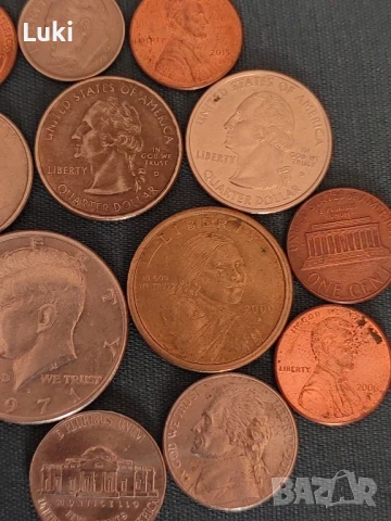 Монети САЩ , снимка 6 - Нумизматика и бонистика - 51112460