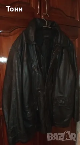 Ново Мъжко Зимно Яке Изцяло от Естествена Кожа XL , снимка 15 - Якета - 49485957
