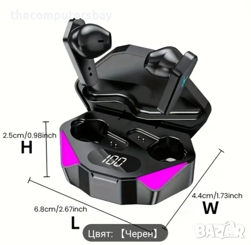 Безжични Bluetooth слушалки тип куки. НЕ влизат в ухото като тапи, снимка 4 - Bluetooth слушалки - 54093212