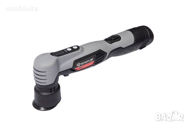 Акумулаторна полирмашина ексцентър-ротационно движение мини - комплект с аксесоари за полиране профе, снимка 2 - Полирмашини - 50567441