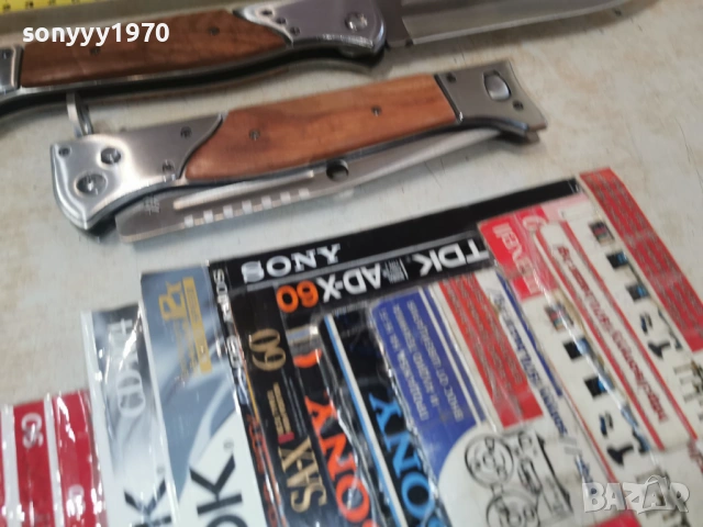 автоматичен нож голям 1бр 2402261728, снимка 3 - Ножове - 53608375