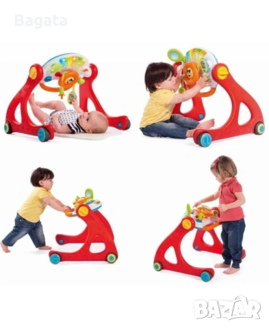Активна гимнастика за прохождане 4 в 1 Chicco, снимка 2 - Други - 53224405