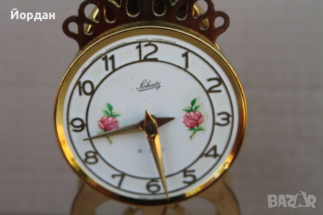 Немски настолен 8 дневен часовник ''Шатц'', снимка 15 - Антикварни и старинни предмети - 46431542