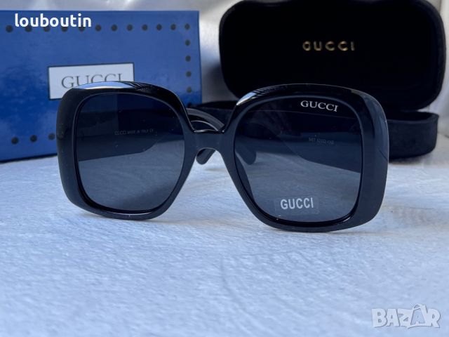 Gucci 2024 дамски слънчеви очила квадратни, снимка 10 - Слънчеви и диоптрични очила - 46505892