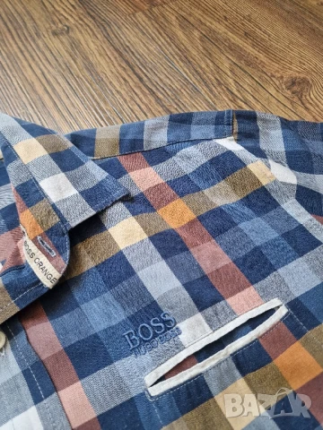 Страхотна мъжка  риза HUGO BOSS размер XL , снимка 4 - Ризи - 50789050