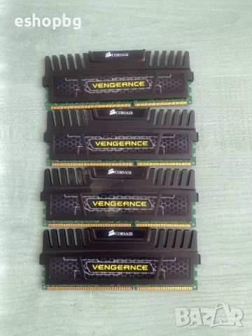 RAM Corsair 4GB DDR3 1600MHz, снимка 2 - RAM памет - 50731530